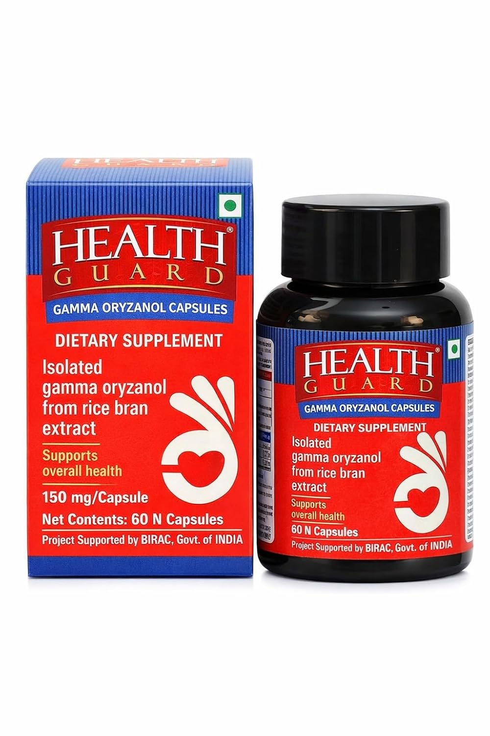 RCM MGHY Health Guard Gamma Oryzanol Pack of Capsules